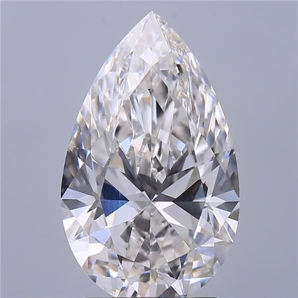 Pear 2.09ct F VVS2