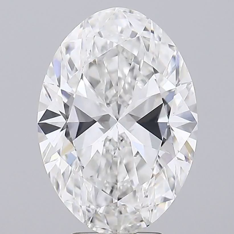 Oval 5.01ct F VVS2