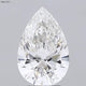 Pear 2.62ct F VVS2