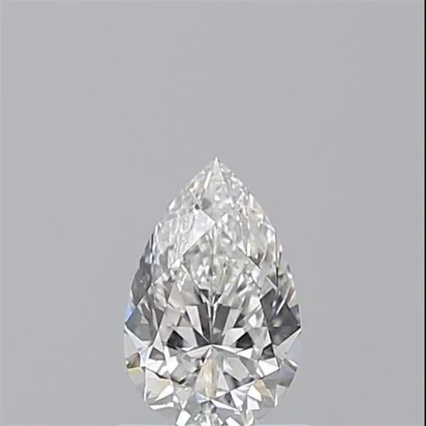 Pear 0.70ct E VVS2