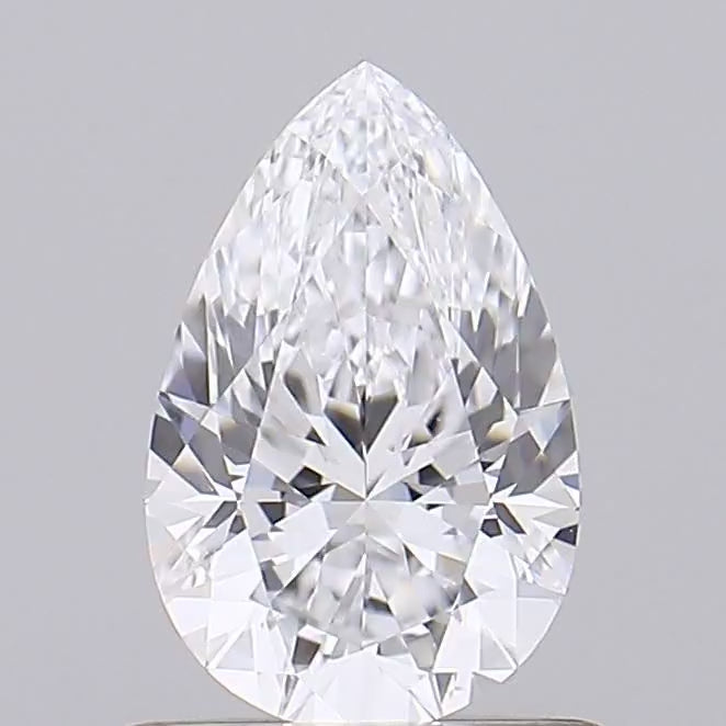 Pear 0.79ct D IF
