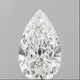 Pear 5.01ct F VVS2