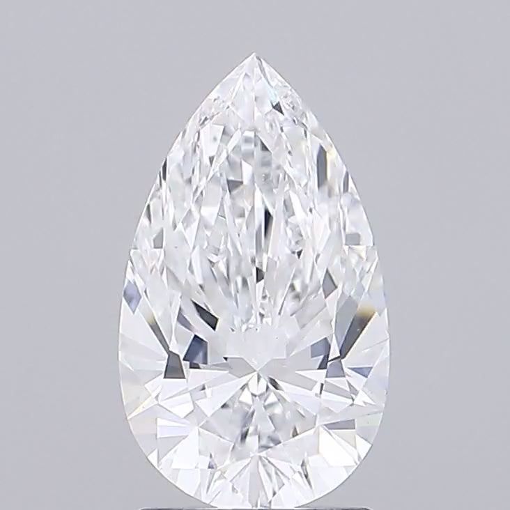 Pear 1.82ct D VVS2