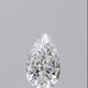 Pear 0.71ct D VVS1