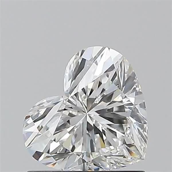 Heart 0.90ct F IF