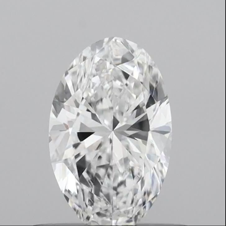 Oval 0.54ct D VS1