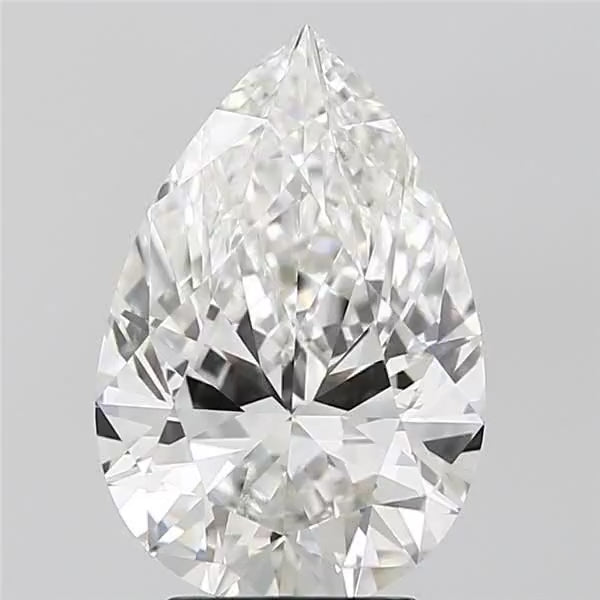 Pear 4.01ct F VVS2