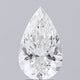 Pear 3.61ct F VVS2