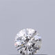 Round 0.23ct E VVS2