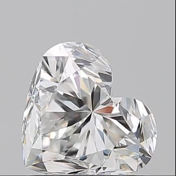 Heart 1.02ct F VVS2