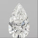 Pear 5.01ct F VVS2