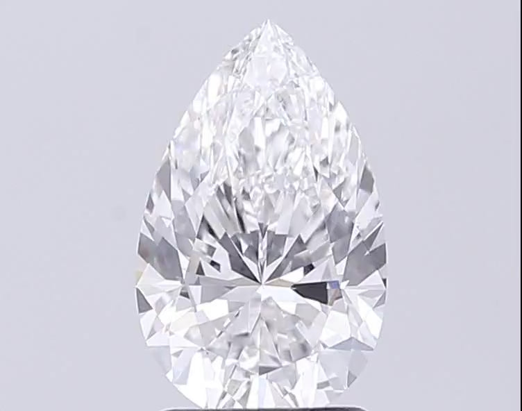 Pear 1.86ct D VVS2