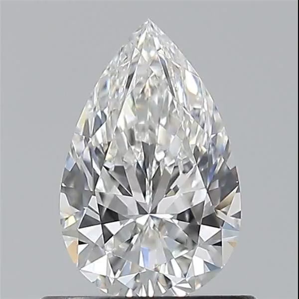 Pear 0.70ct F VVS1