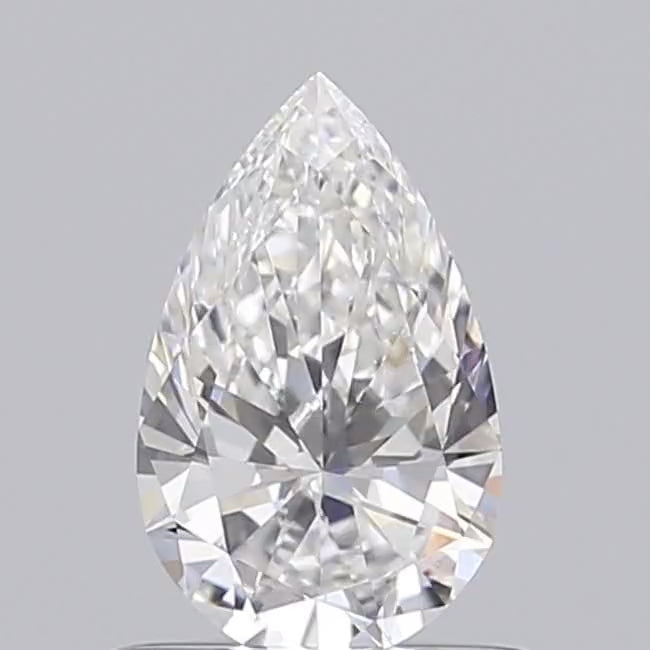 Pear 0.59ct D VVS2
