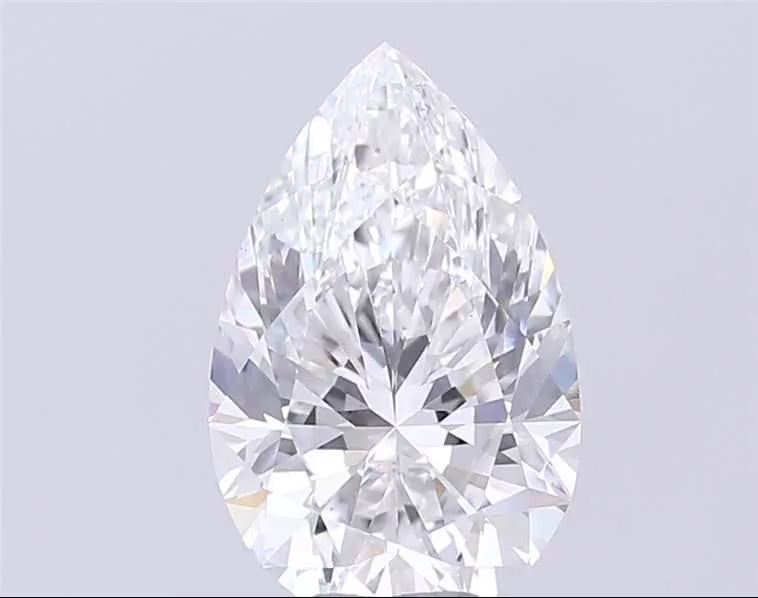 Pear 3.71ct E VS1