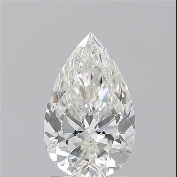 Pear 1.58ct H VVS1