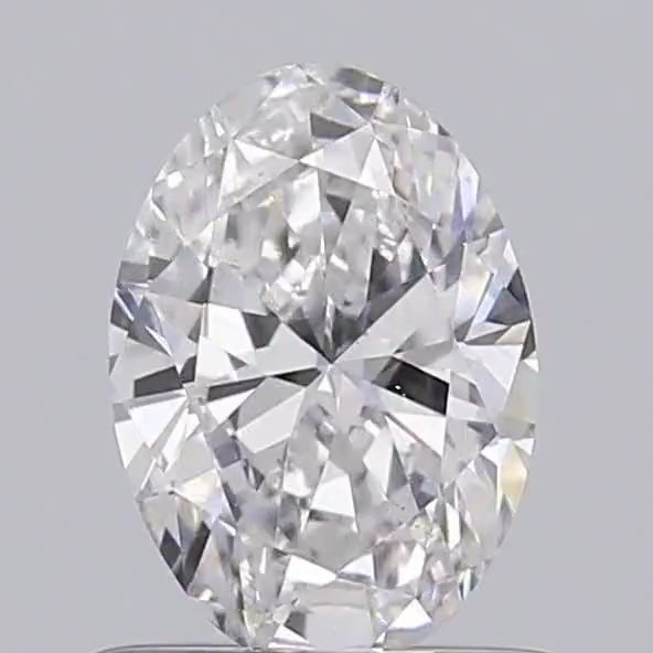 Oval 0.61ct D VVS2