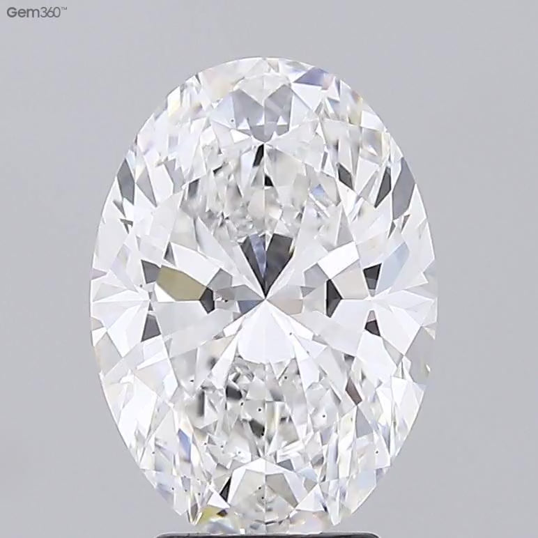 Oval 4.52ct E VS2
