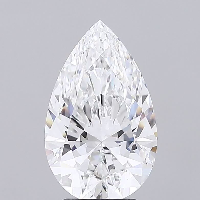 Pear 3.72ct E VS1