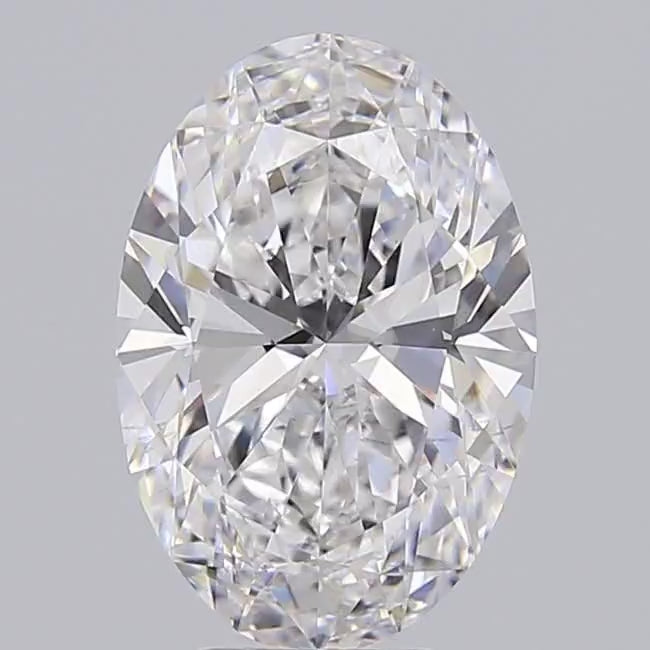 Oval 4.86ct D VS2