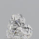 Heart 0.60ct F VVS1