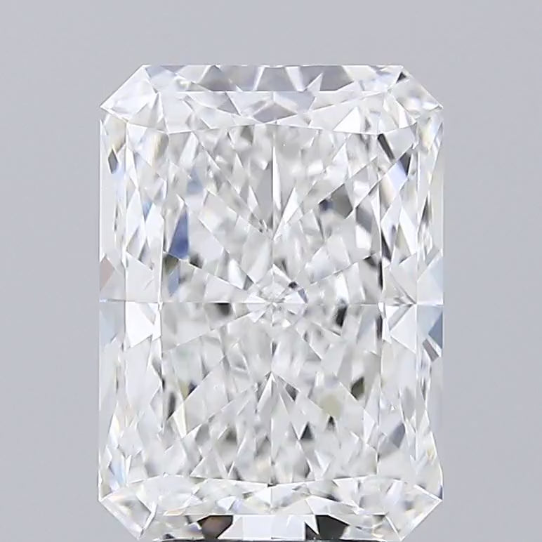 Radiant 5.00ct F VVS2