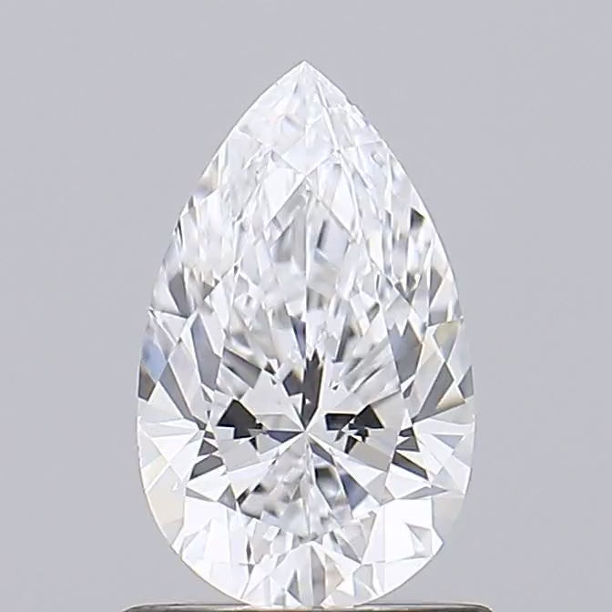 Pear 0.90ct D IF