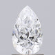 Pear 0.90ct D IF