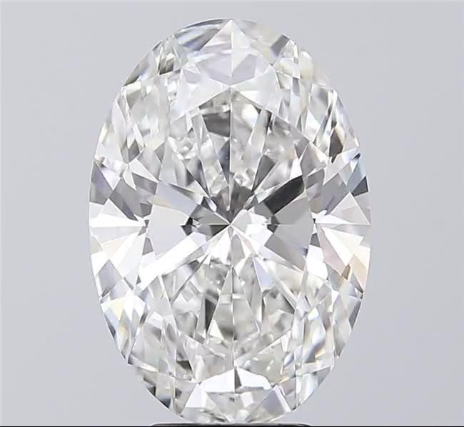 Oval 5.01ct G VVS2