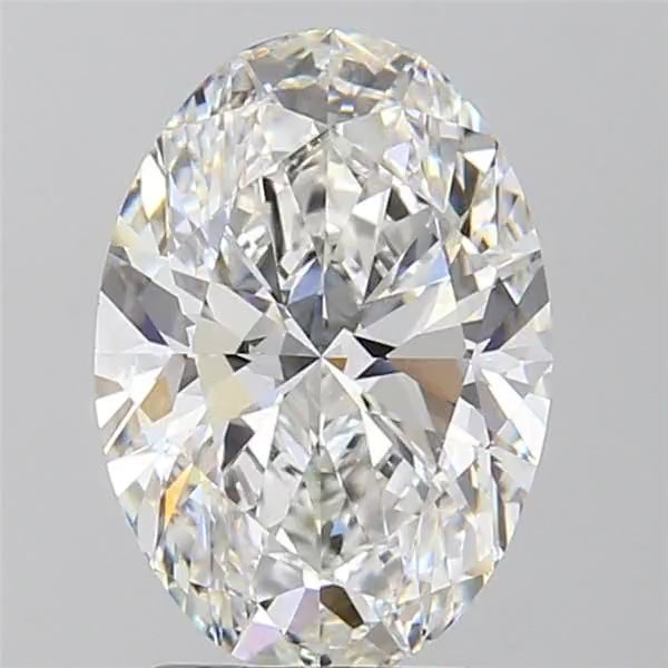 Oval 2.91ct F VVS2