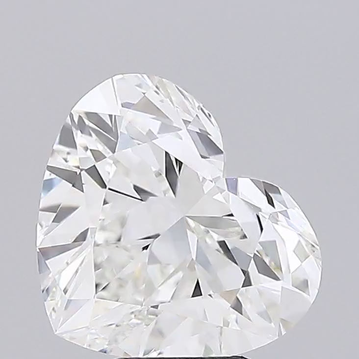 Heart 5.01ct F VVS2