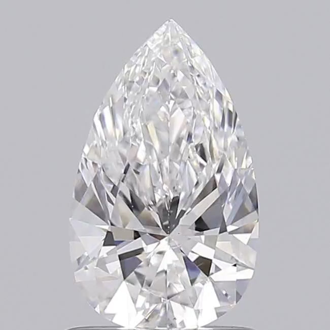 Pear 0.91ct D VS1