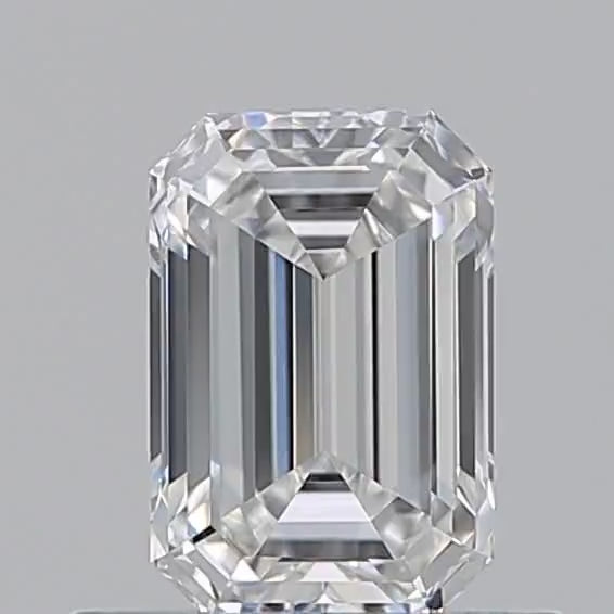 Emerald 0.70ct D VS1