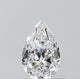 Pear 0.40ct D SI1