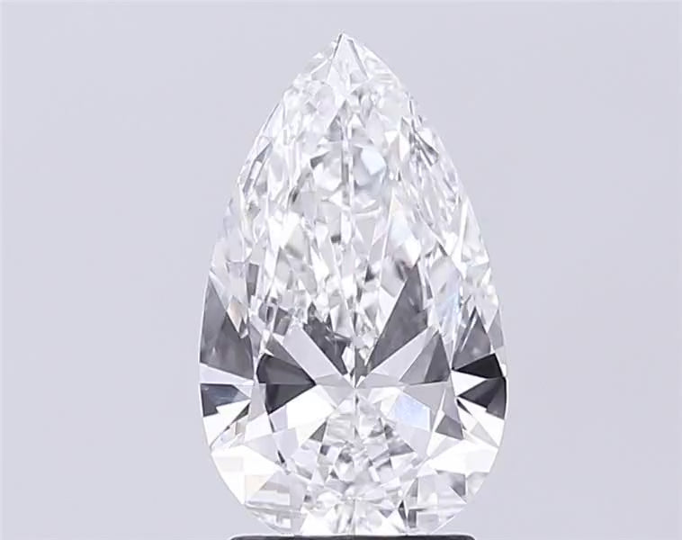 Pear 2.30ct E VVS2