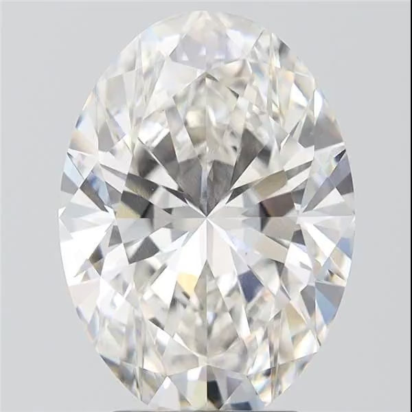 Oval 4.08ct H VS1