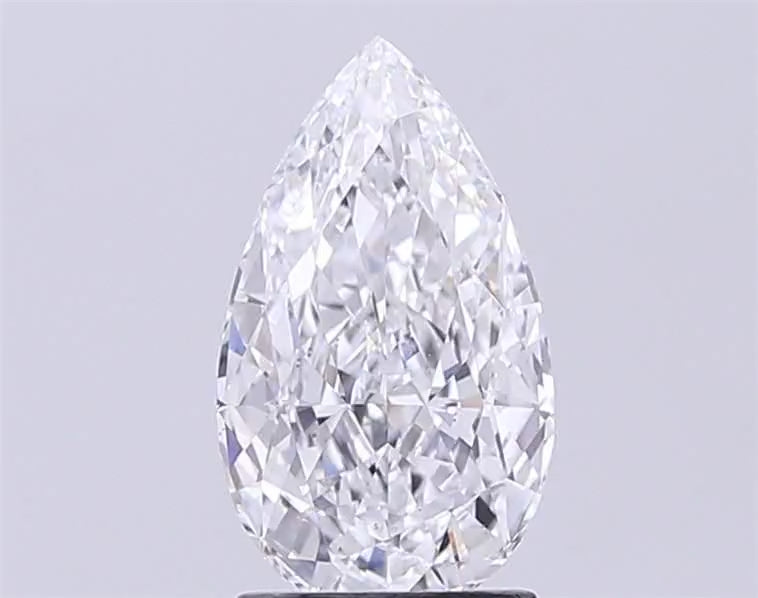 Pear 2.08ct D VS1