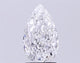 Pear 2.08ct D VS1